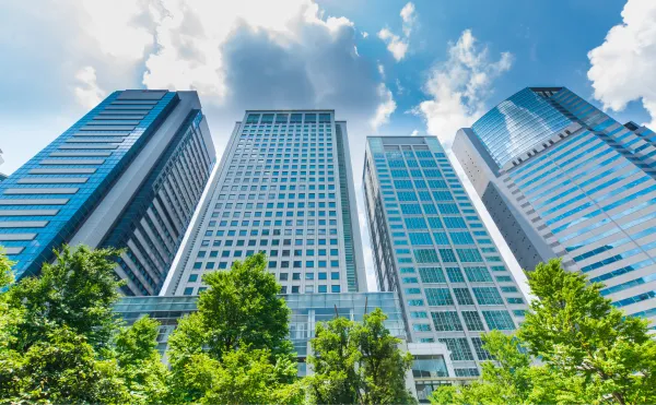 オフィスビルの写真